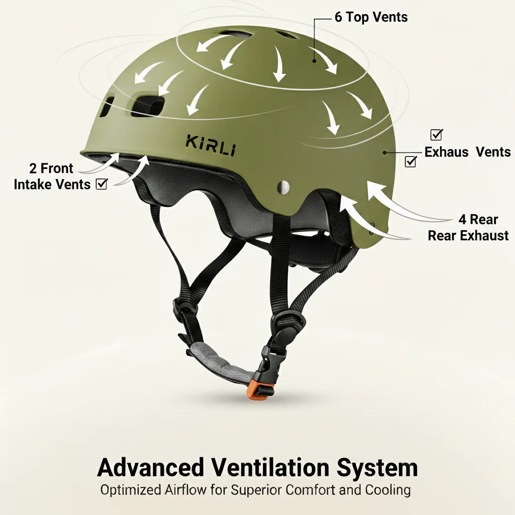 Kirli Skateboard Helmet - Image 3