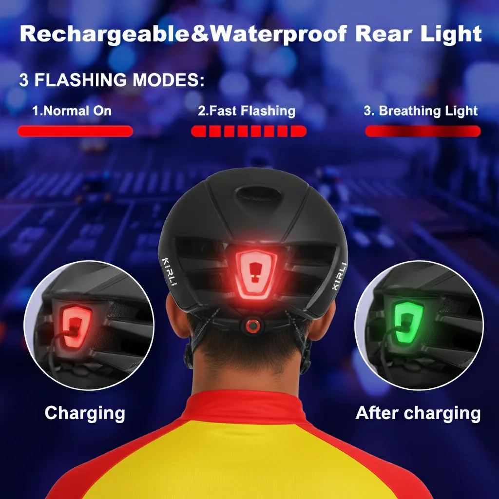LED Bicycle Helmet - Image 7