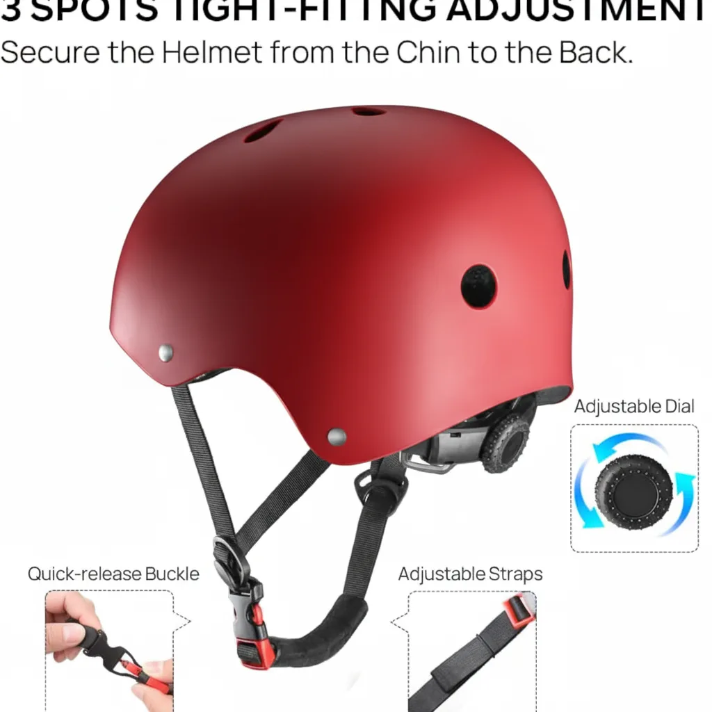Skateboard Cycling Helmet - Image 4