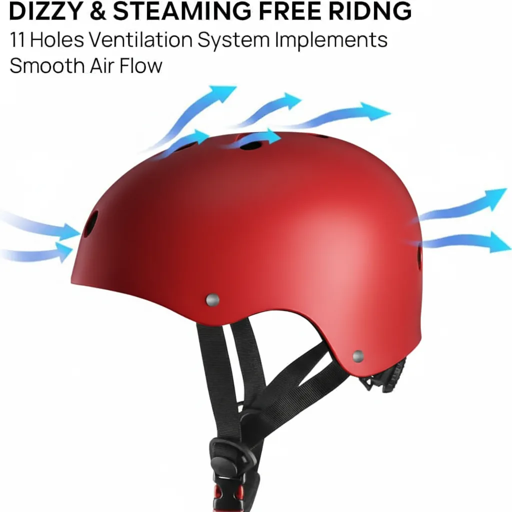 Skateboard Cycling Helmet - Image 5