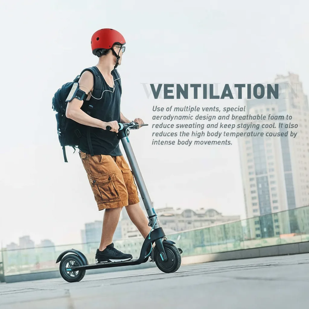 Skateboard Cycling Helmet - Image 8