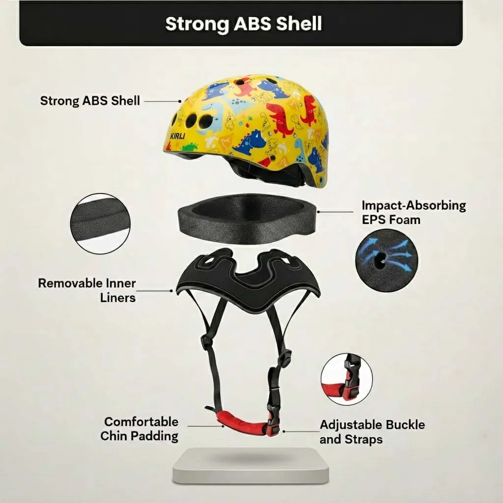 Dino Dash Kids Bicycle Helmet – New Edition - Image 2