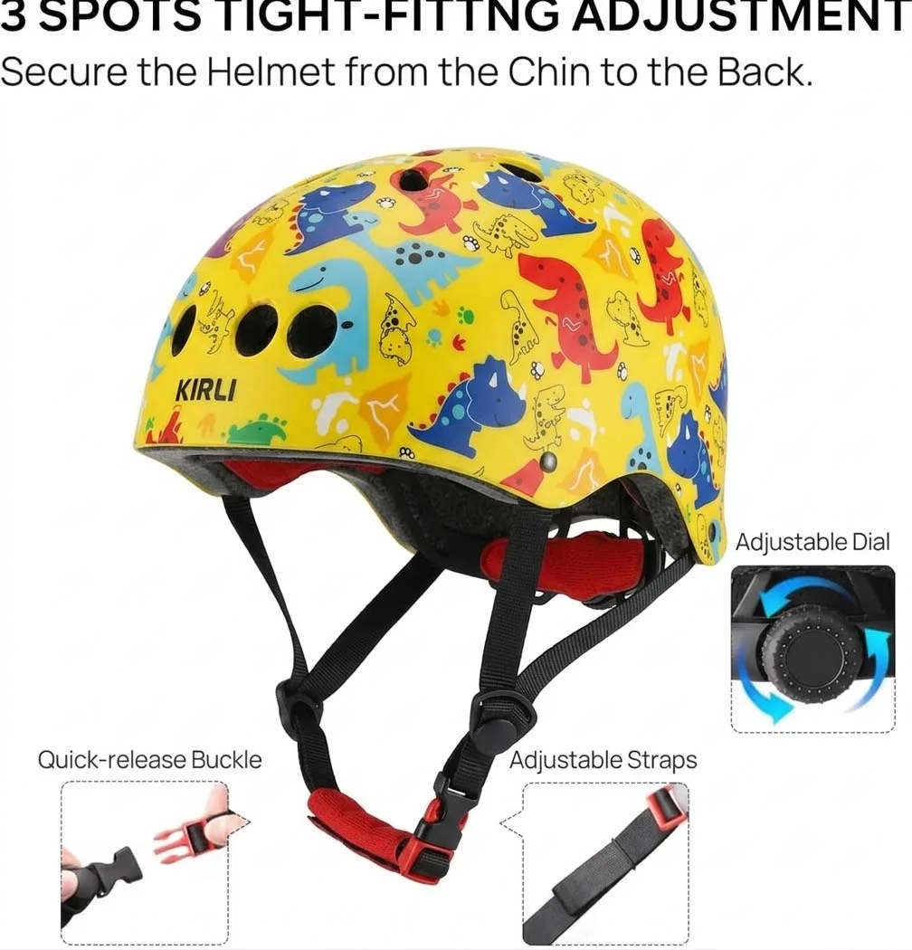 Dino Dash Kids Bicycle Helmet – New Edition - Image 4
