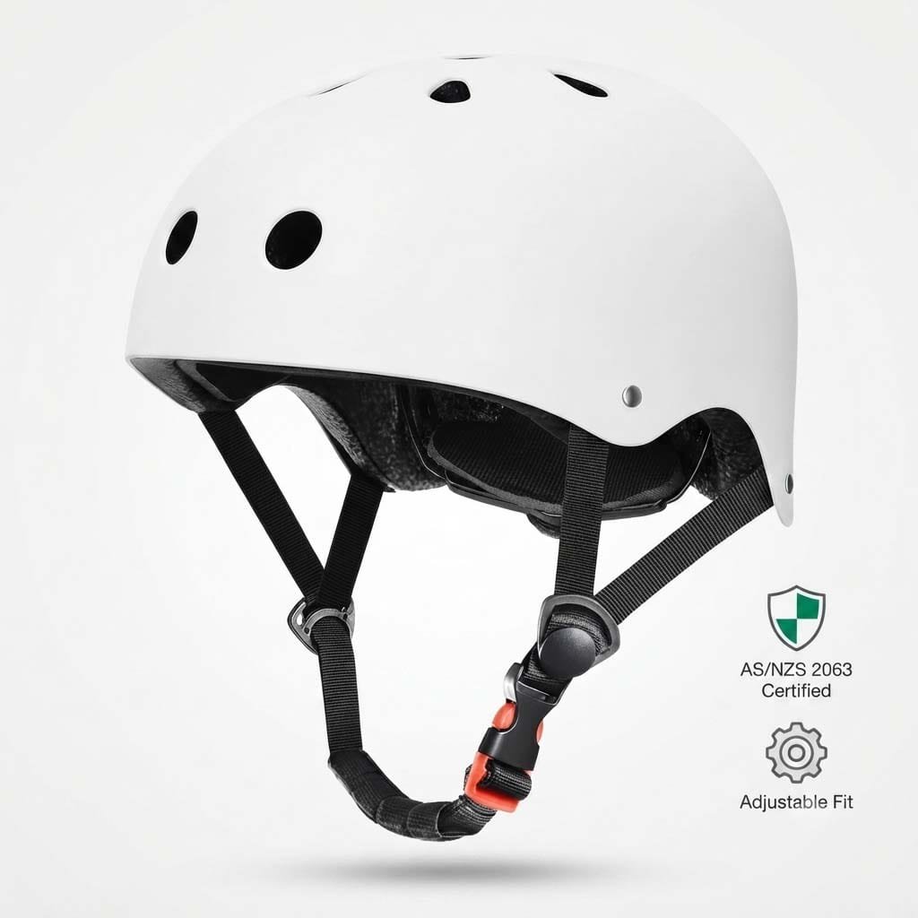 Kirli AS/NZS 2063 certified bicycle helmet for kids