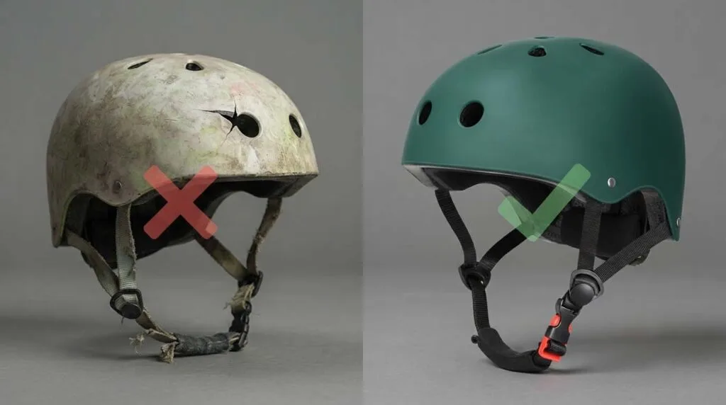 Why a second-hand bicycle helmet is a safety risk
